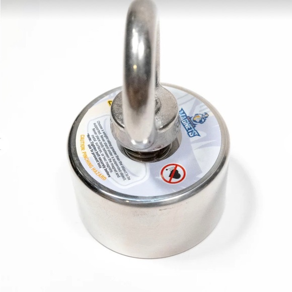 NIP🧲 Magnet Fishing Kit 🧲Big Battle Box Starter Kit - 1500 lbs pull - Picture 2 of 10